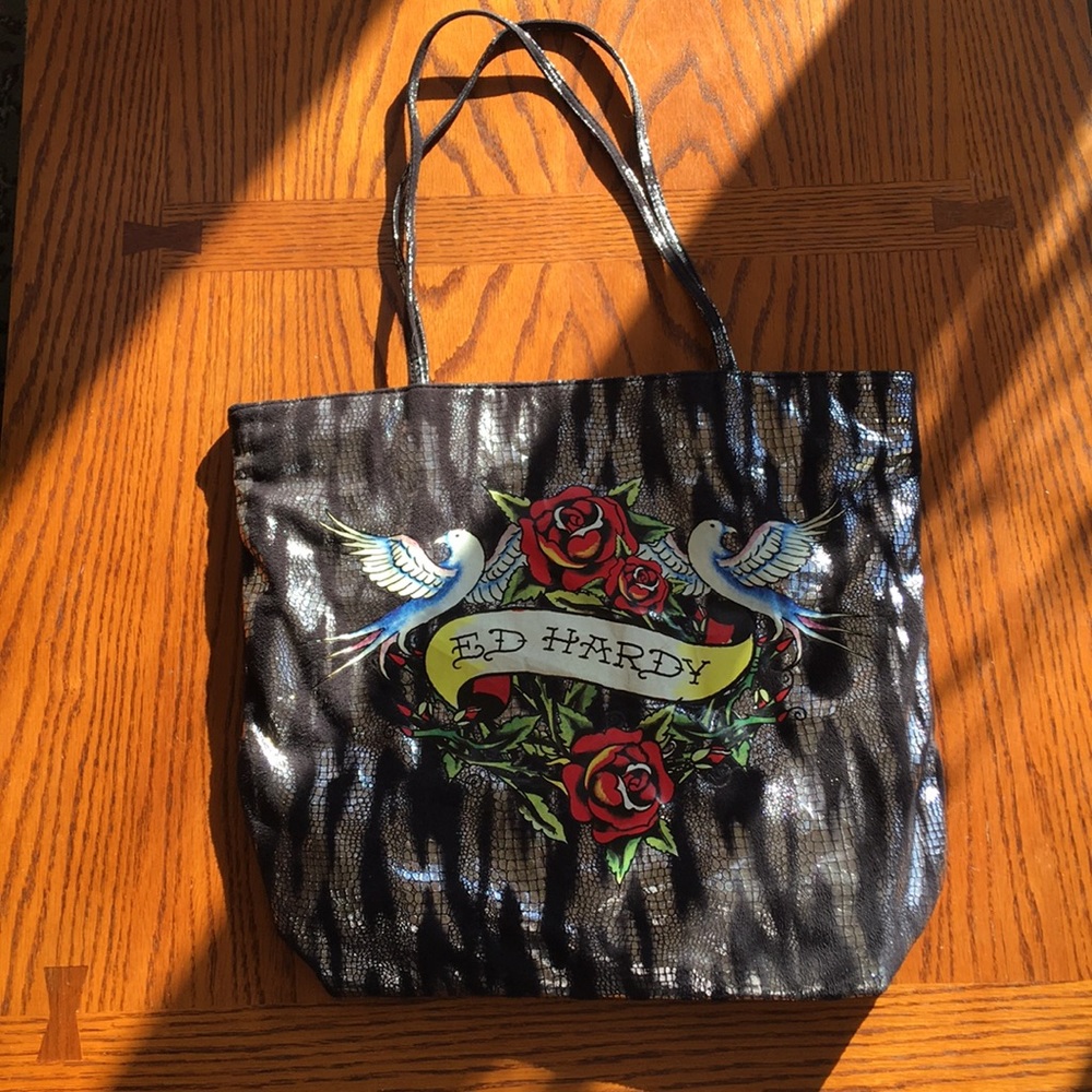 Ed Hardy bag!